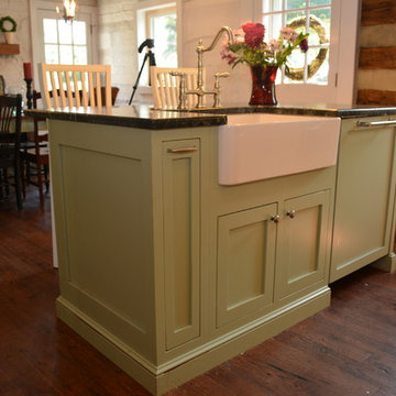 "Quaker Boys School" Farmhouse Kitchen Remodel