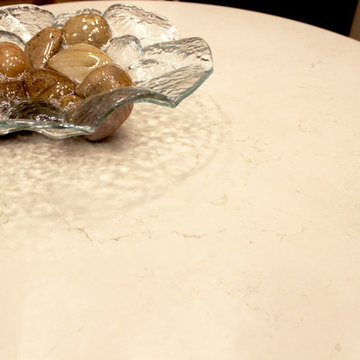 Quartz Island Countertop and Artigiano Tile Backsplash