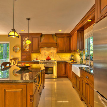 Quechee Vermont Renovation featuring Crystal Cabinetry