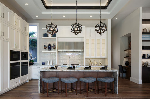 Transitional Kitchen by Kitchens By Clay