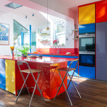 Rainbow Modern Kitchen