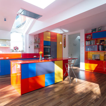 Rainbow Modern Kitchen