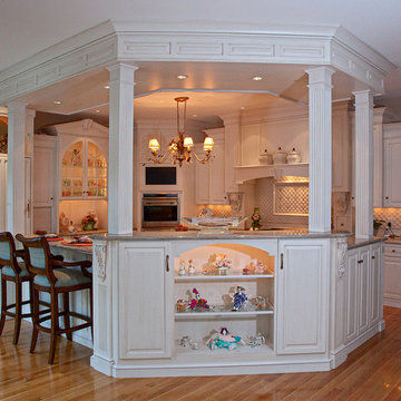 raised panel kitchen cabinetry