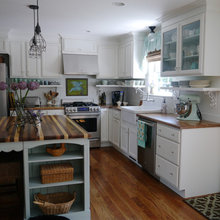Similar layout kitchens