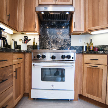 Rancho Bernardo Kitchen Remodel with Granite Splash
