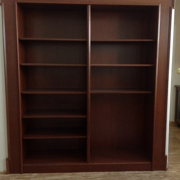 Rancho Cucamonga Butler's Pantry & Library cabinets