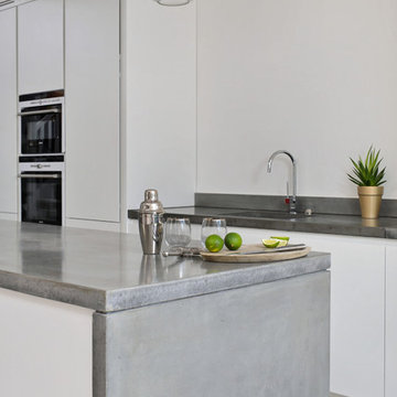 raw minimalist kitchen, Balham
