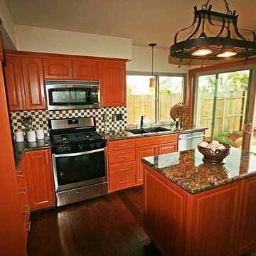 Re-designed kitchen