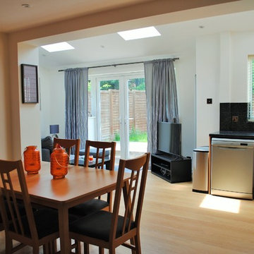 Rear Extension and open plan kitchen space