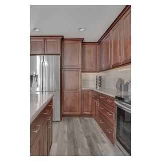 Reborn Cabinets Kitchen Remodel With Wellborn Cabinets - Contemporary ...