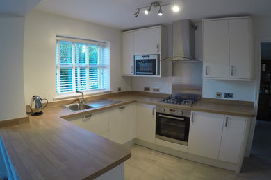Modern kitchen in Cheshire.