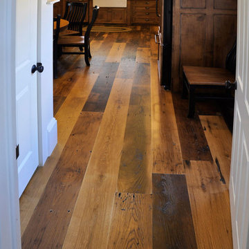Reclaimed Antique Wormy Chestnut Hardwood Flooring