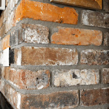 Reclaimed Historic Brick and Wood Beams