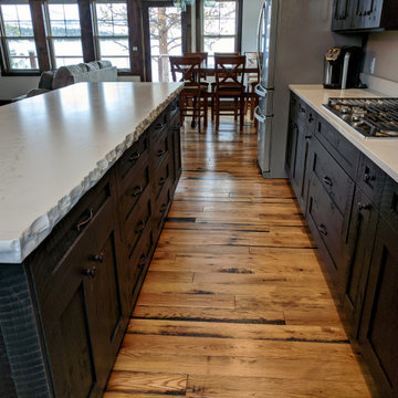 Reclaimed Oak Hardwood Floor