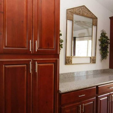 Red Cherry Cabinets