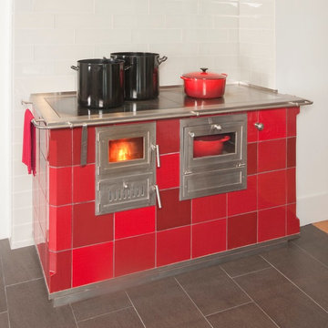 Red Cooking Stove, Toronto