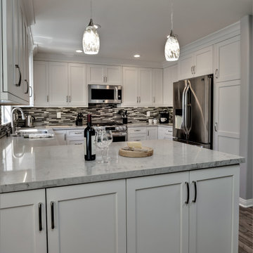 Redondo Beach Shaker White Kitchen