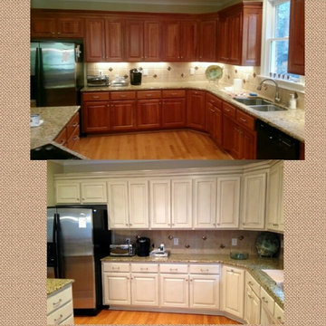 Refinished Cabinets