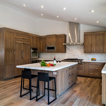 Relocated Kitchen Captures Stunning Golf Course Views