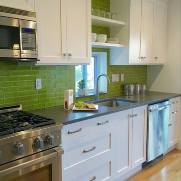 Remodel in Chartreuse - Nyack, NY