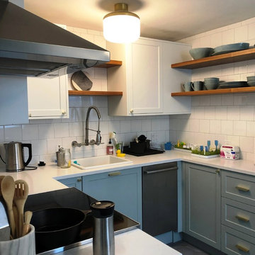 Remodeled IKEA Kitchen Provides a Custom Fit