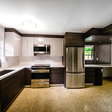 Remodeled kitchen & bath in Coconut Grove