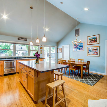 Remodeled Kitchen and Dining Area