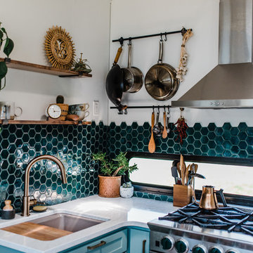 Remodeled RV Backsplash