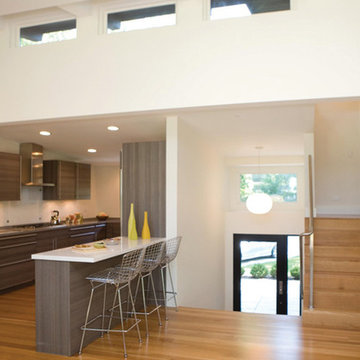 Renovated Entry at Split Level