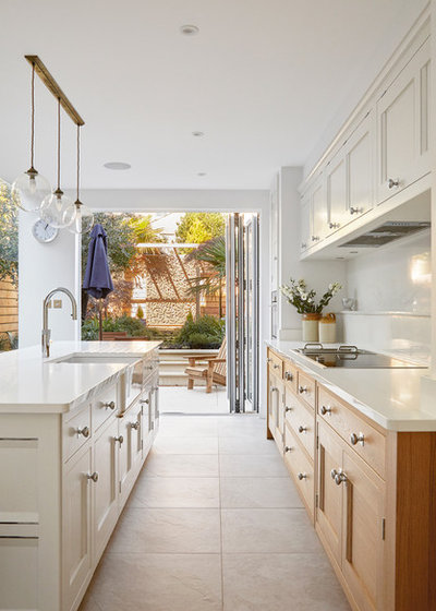 Transitional Kitchen by Hampstead Design Hub