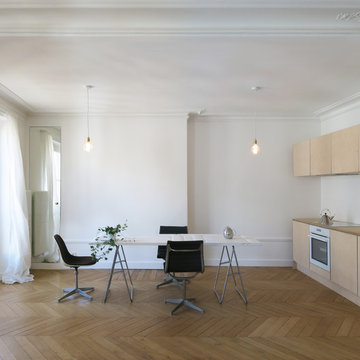 Rénovation d'un appartement parisien, Salle à manger