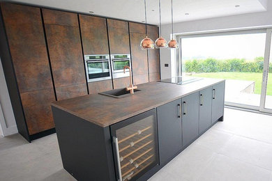 Industrial kitchen in Dorset.