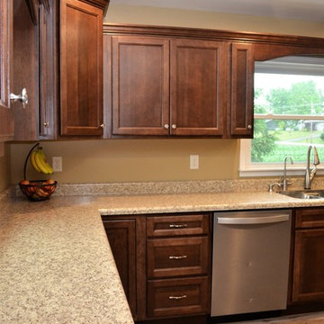 Rensselaer, IN. Haas Signature Collection, Hickory Kitchen