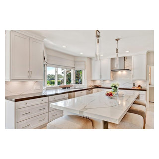 Residence - Calacatta Belleza - Traditional - Kitchen - Los Angeles ...