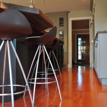 Residential Grey Kitchen