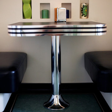 Retro Diner Booth