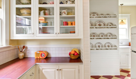 Kitchen of the Week: Cheery Retro Style for a 1913 Kitchen