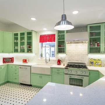 Retro Kitchen Remodel in Humboldt Park Chicago