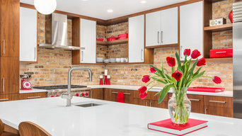 Retro, Mid Century Modern Kitchen Remodel