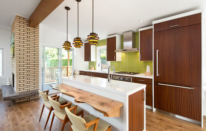 Houzz Tour: Dancing to the 1970s in an Updated Vancouver Home