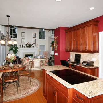 Rich and Vibrant Kitchen