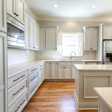 Riverdale Remodel | Gray Cabinets