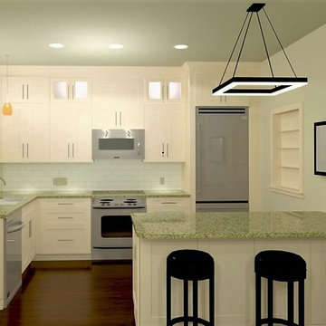 Riverside Waterfont Home: Computer Rendering