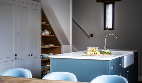 Kitchen Tour: Relaxed Shaker Style with a Clever Under-stairs Larder