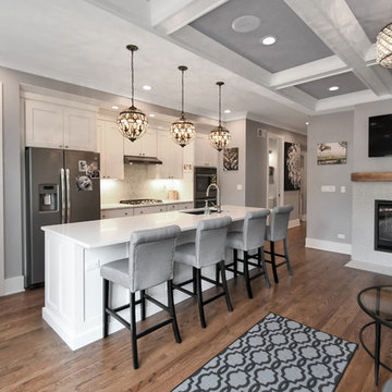 Kitchen & Family Room - ROCKWELL