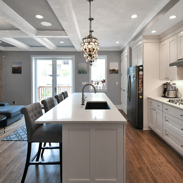 Kitchen and Family Room - ROCKWELL