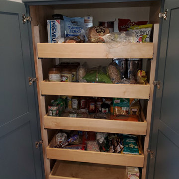 Roll-Out Pantry Shelves