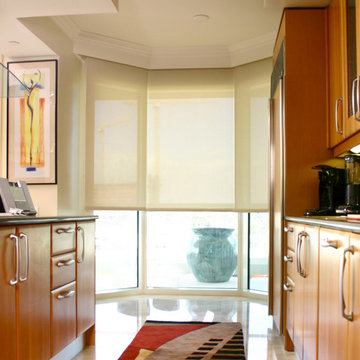 Roller Shades & Solar Shades for the Kitchen