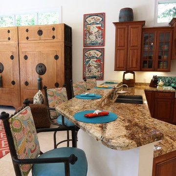Rooms - Kitchens - With Antique Chinese Design Elements