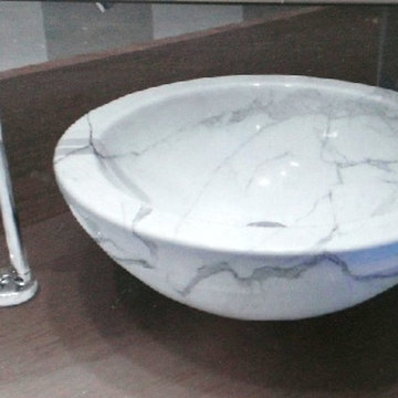 Round Marble sink